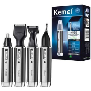 Cleaners Kemei All in One Nose Hair Trimmer for Men&women Electric Rechargeable Trimmer for Ear,beard,eyebrow,facial,trimer Grooming Kit