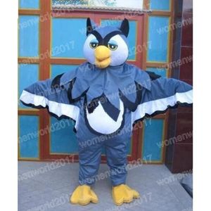 Costume da mascotte Aquila di Halloween Simulazione Personaggio dei cartoni animati Abiti Completo per adulti Vestito da carnevale di Natale per uomo Donna