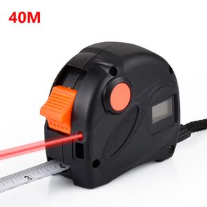 Taśma mierzy 40M Taśma laserowa miara Rangefinder Trena Metro Laser Distance Electronic Roulette Miernik Mierzy narzędzie taśmowego 230516