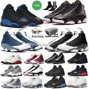 13S Sapatos de basquete masculino para mulheres 13 pretos Wheat Wolf Playoffs de Playoffs de Playoffs Court Lakers Brave Universidade Francesa Blue Bred Men Feminino Tênis Esportes