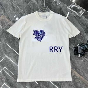 メンズTシャツデザイナーデザイナーTシャツSシャツSウォーホースプリントラウンドネック短袖Pullo Cotton T-白い汗の贅沢な男性女性スーーポロDQ3i