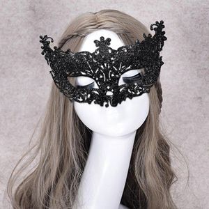 Parti Malzemeleri Moda Lüks Venedik Masquerade Maske Kadın Kızlar Elbise için Seksi Göz Noel Cadılar Bayramı Aksesuarları