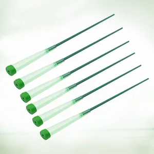 Decorative Flowers 20PCS Flower Water Tubes Individual Fresh Floral Support Rods Supplies Arranging For Green 11.5 X 1.8