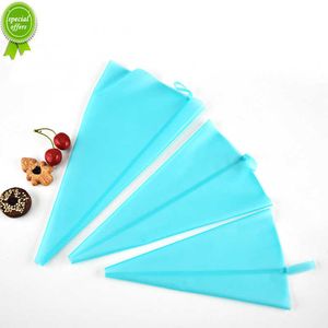 5 Sizes Silicone Icing Piping Pastry Bags Reusable Cream Bag Cake Decorating Baking Tools Kitchen Accessories Fondant Sugarcraft