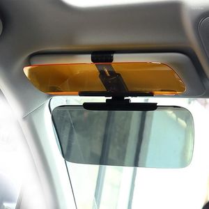 Interior Accessories -2146 Car Double Side Anti-Glare Dazzling Goggle Driving Mirror Sun Visors