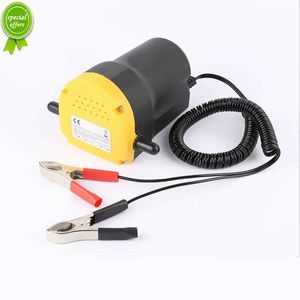 Yeni 12V 24V 60W Elektrikli Araç Yağ Pompası Ham Ham Sıvı Extractor Transfer Motoru Emme Pompası Tüpler Otomatik Araç Teknesi Motosiklet için Kullanım