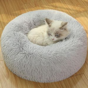 Matten super Katzenbett warm schlafende Katze Nest weiche Pluh Beste Haustierhundbett super weiche Katzenbett Hunde Katzenproduktzubehör Hund Bett