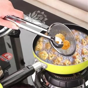 New Kitchen Accessories French Fry Food Strainer Scoop Colander Drain Scoop Gadgets for Kitchen Tools Accessory Home Tools Wholesale