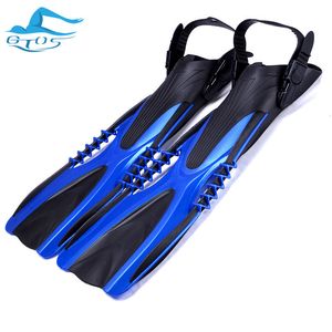 Luvas Finas Aqualung Scuba Diving Fils Open Salto nadadeiras com alça ajustável para nadar adulto Equipamento 230515