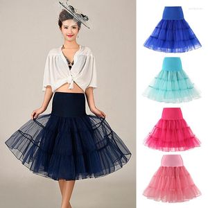 Gonne Donna Crinolina Tutu Sottogonna da sposa Sottoveste Abito Rockabilly Matrimonio Cosplay anni '50