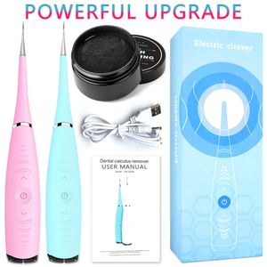 Andra munhygien Portable Electric Ultrasonic Dental Tooth Calculus Tool Sonic Remover Fläckar Tartar Plack Whitening Oral Cleaner Machine 230516