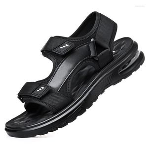 Sandals Air Cushion Roman Beach Shoes Men Summer Outdoor Leisure For Fashion Casual Breathable Male Sandal