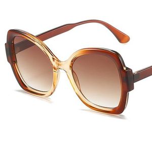 NEW Sunglasses Personality Sun Glasses Women Anti-UV Spectacles Butterfly Eyeglasses Oversize Frame Ornamental