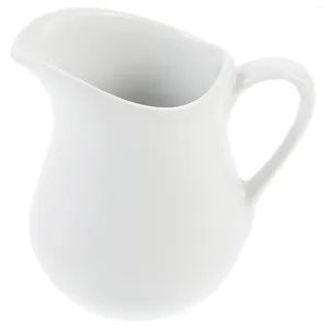 Servis uppsättningar keramisk sås kanna kaffe espresso bell creamer sirap pitcher servering glas vas set cup porslin