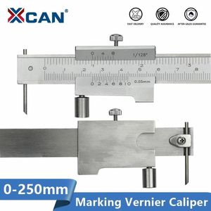 Vernier Calipers Xcan Caliper Marking Vernier Caliper 0-200mm/250mmステンレス鋼平行マーキングバーニエキャリパーマーキングゲージ測定ツール230516