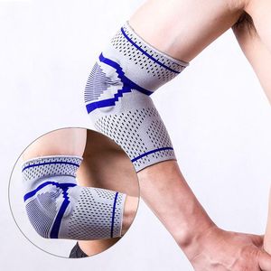 Knee Pads Elbow & Sports Protector Sleeve Silicone Protective Brace High Elastic For Cycling Basketball Tennis Gyms