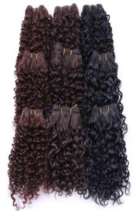 Angie Synthetic Hair weave Short Kinky Curly tessitura dei capelli 6 pezziLotto 210 prodotto per capelli glam per donna H2204299248319