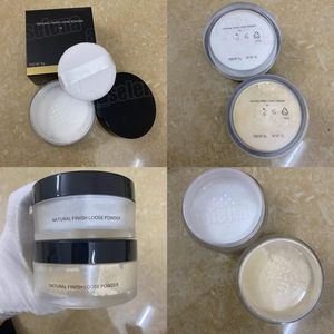 Waterproof Loose Setting Powder for Face, Long-lasting Natural Finish, Translucent Makeup, 2 Colors