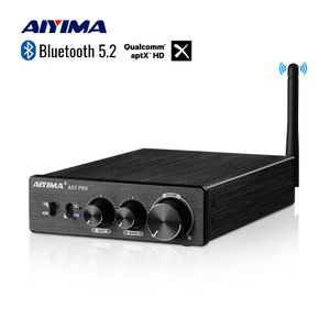 Karaok Player AIYIMA Audio A07 PRO TPA3255 Amplifier Daya Bluetooth 2 0 S er Stereo HiFi APTX Rumah Amp 300Wx2 230517