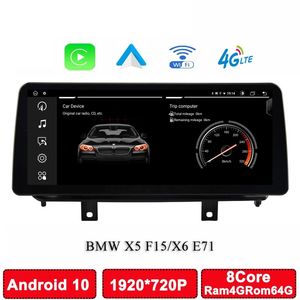 12,3 tum Android Car Multimedia Player för BMW X5 F15 X6 F16 2014-2017 GPS Auto Radio Stereo Navigation med carplay-skärm