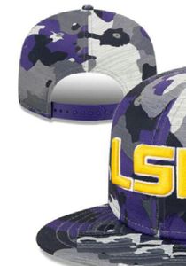 2023 All Team Fan Fan в США колледж Мичиган Бейсбол Регулируемые росомахи LSU Hat на полевом виде заказа за заказ закрытый плоский счетный шар.