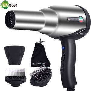 Blow Dryer med diffusor Joniskt hår Utökad livslängd AC Motor 2 hastighet och 3 värmeinställningar Cool STICK Snabbtorkning EU 230517