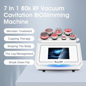 S Shape Slimming Equipment Vacuum Rf 80K Cavitation Ultrasonic Weight Loss Beauty Slimming Machine