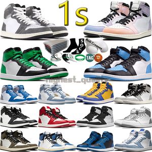 Wysokie 1 1s Męskie buty do koszykówki dla kobiet Skyline Mocha Lucky Green University Blue Ture UNC Black White Craft Vibrations Of Naija Mens Womens Trainers Sportowe trampki