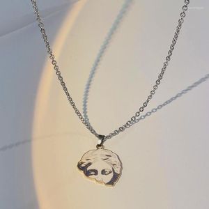 Anhänger Halsketten Coconal Mode Silber Farbe Frauen Männer Warme Dünne Kette Halskette Zinklegierung Party Geschenke