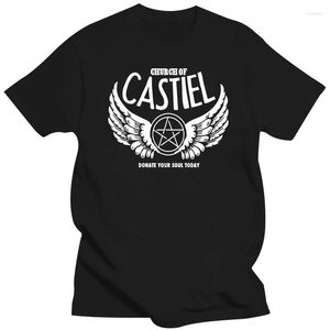 Men's T Shirts Church Of Castiel Supernatural Inspired Shirt S M L XL 2XL