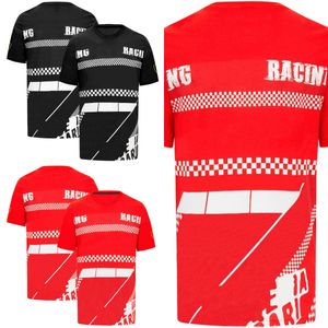 2023新しいF1レーシングTシャツ夏のフォーミュラ1チームポロシャツTシャツ男子女性カジュアル通気性ジャージーファン半袖ティー