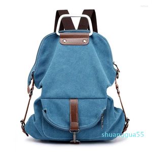 Backpack Casual Gymbag Lady Bagpack Canvas Back Bag Multifuncional para Girls School Bags Notebooks Rucksack Women