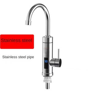 Heaters Electric Water Heater Kitchen Tap Instant Hot Water Faucet Heater Cold Heating Faucet Tankless Water Heater with LED