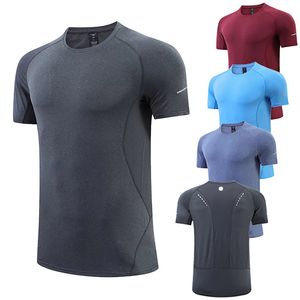 LL Outdoor Herren-Sport-T-Shirt, schnell trocknend, schweißableitendes kurzes Oberteil, Herren, Wrokout, kurze Ärmel, M14, 4XL