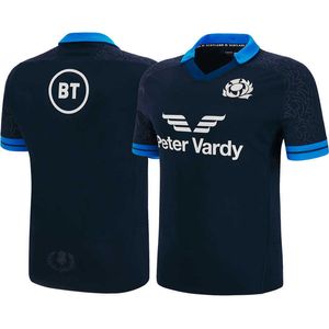Dxnd New Men's T-shirts Fashion Rugby 2023 Scotland Rugby Jersey Home Mens Top Quality Size S-5xl