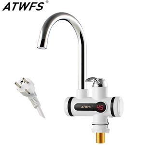 Heaters Electric Tankless Hot Water Tap Instant Hot Water Heater Heating Faucet Instantaneous Water Heater for Kitchen and Bathroom