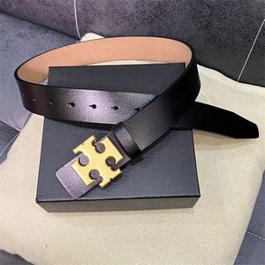 Designer Women Mens Belts Genuine Leather Luxury Belt Ladied Gold Belts Classic Two Layer Cowskin Belt Waistband Cintura Ceinture 5 Color