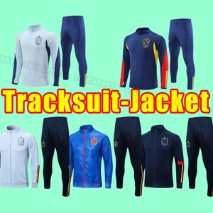 2023 Spains soccer tracksuits Espana ANSU FATI ASENSIO MORATA FERRAN KOKE GAVI AZPILICUETA C.SOLER 24 23 RAMOS Long sleeve tracksuit jacket full sets