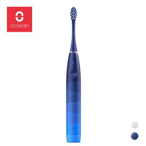 Toothbrush Oclean Flow Smart Sonic Electrical Toothbrushes Set Rechargeable Automatic Ultrasonic Teethbrush Kit Ultrasound Dental Whitening 230517