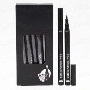 Makijaż marki Eye Real Pen Eyeliner czarny wodoodporny długotrwały płynny oko z pakietem uszczelniającym