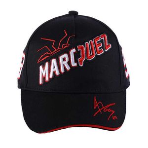 Ball Caps Nowe przybycie mężczyźni kobiety baseball czapka moto gp motocykl wyścigowy snapback hip hop na świeżym powietrzu haft haft sun tata hat gorras ep0168 AA220517