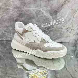 top new Womens men quality Casual shoes designer leather lace-up sneaker fashion Running Trainers Letters Flat Printed gym sneakers2023