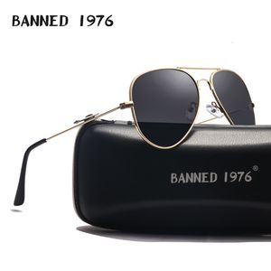 Sunglasses Polarized Aviation Sunglasses Metal Frame Designer Women Men Shades Feminin Brand Name Male Female Vintage Glasses 230516