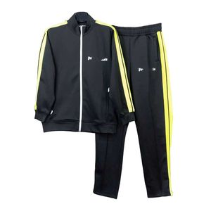 Mens Womens Tracksuits Sweatshirts 정장 남성 천사 Angels 스포츠 느슨한 트랙 땀복 코트 남자 디자이너 재킷 후드 후드 바지 스포츠웨어 팜 Oy17