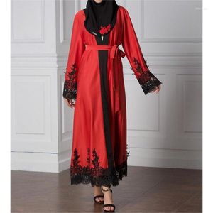 Etniska kläder muslimska abaya kvinnor kaftan khimar jilbab bön mantel eid mubarak ramadan klänning islamiska produkter utan kalkon beige