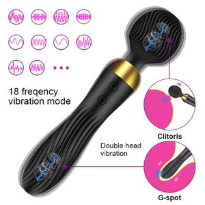 Vibratorer 2023 hastighet kraftfull dildo vibrator sexleksak för kvinnor par magiska trollstav g spot massager klitoris stimulator leksaker vuxna 2023 1120