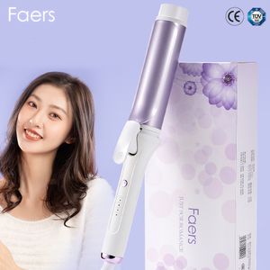 Curling Irons 40mm Hair Curlers Negative Ion Ceramic Care Big Wand Wave Styler 3 Temperatures Fast Heating Styling Tools 230517