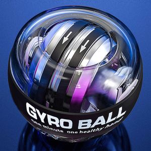 Napędowe nadgarstki LED Gyroscopic Powerball Autostart Gyro Power Bread Ball Arm Ręczny Mięsień Ręka Moc Force Trainer Fitness Sprzęt 230516