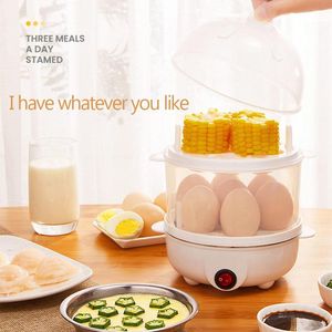 Elettrodomestici Electric Eggs Boiler Rapid Egg Cooker Auto Solletamento automatico del piroscafo Ogg Multi Function Breakfast Elettrodomestici per la cucina