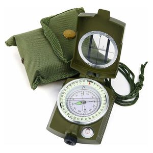 Utomhusgadgets K4580 Lensatic Compass Högprecision Militär amerikansk stil multifunktionell prismatisk kompassnatt för utomhuscamping vandring 230516